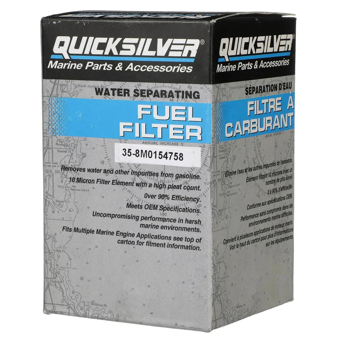 Mercury Marine Qualifies for Free Shipping Mercury Fuel Water Separator Filter High-Capacity #35-8M0154758