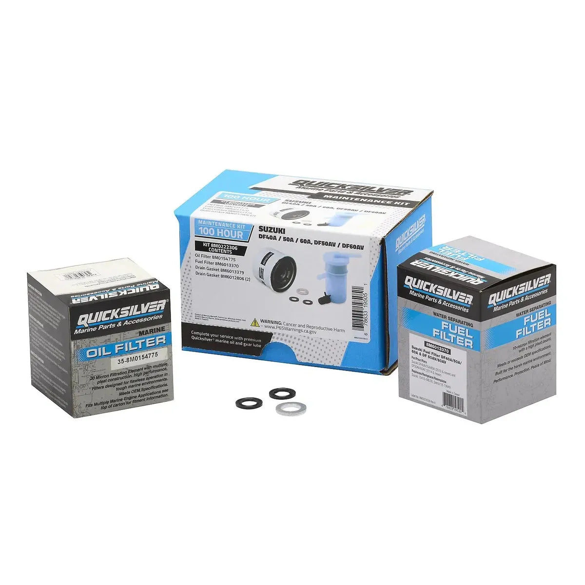 Mercury Marine Qualifies for Free Shipping Mercury Maintenance Kit Suzuki 10 Hour DF40-60 HP #8M0222306