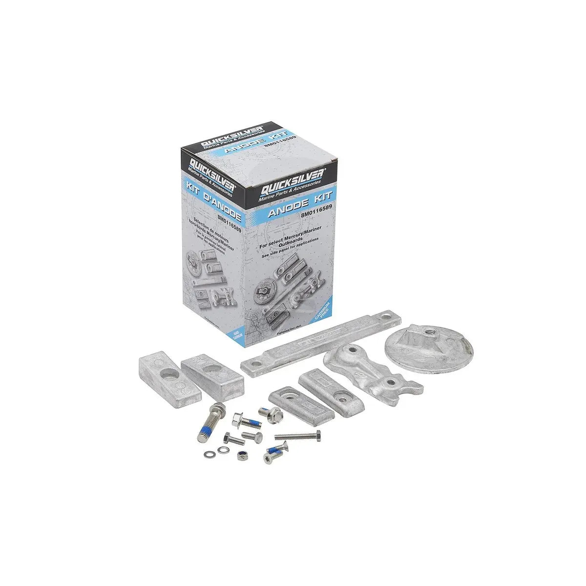 Mercury Marine Qualifies for Free Shipping Mercury Marine Anode Kit Aluminum #97-8M0116589