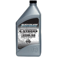 Mercury Marine Qualifies for Free Shipping Mercury Marine FCW 25w50 Synthetic Oil Quart #92-8M0053662