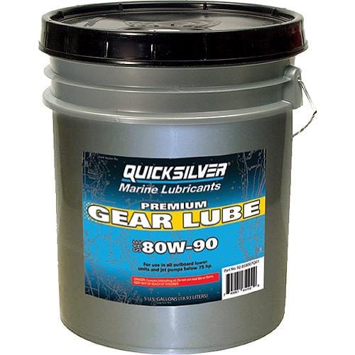 Mercury Marine Not Qualified for Free Shipping Mercury Marine Gear Lube SAE 80w90 5 Gallon #92-858007Q01