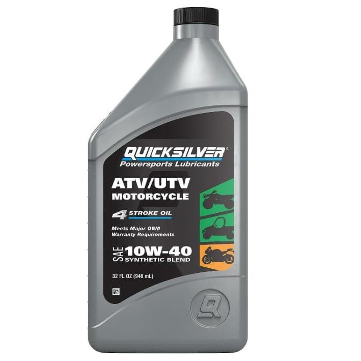 Mercury Marine Qualifies for Free Shipping Mercury Marine Oil 10W40 ATV/UTV Quart #92-8M0166408