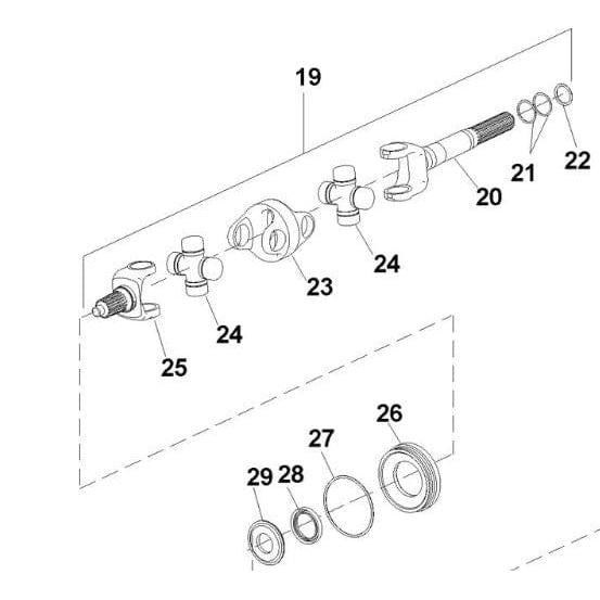 Mercury Marine Qualifies for Free Shipping Mercury U-Joint Assembly #865425T02