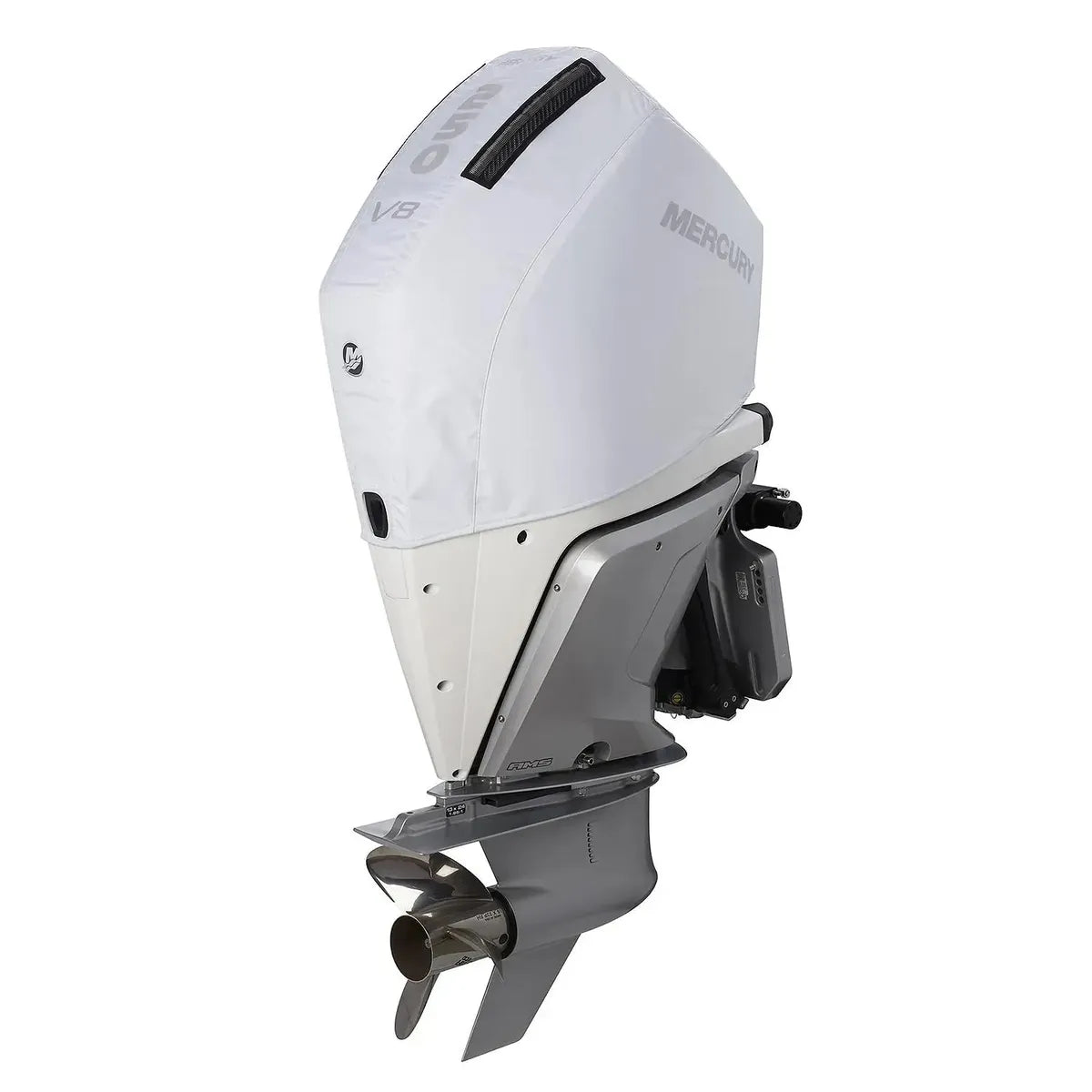 Mercury Marine Qualifies for Free Shipping Mercury Vented Cover V8 250 HP Verado White #8M0228521