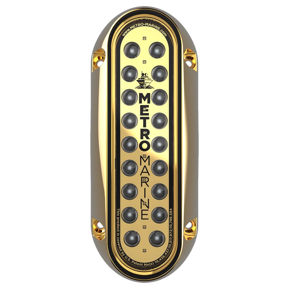 Metro Marine Not Qualified for Free Shipping Metro Marine High-Output Elongated Vertical Mount Light #F-BME1-V-A3-90