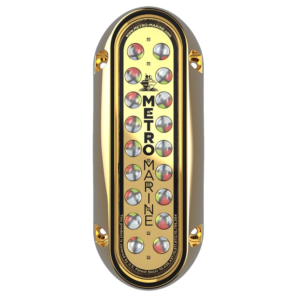 Metro Marine Not Qualified for Free Shipping Metro Marine High-Output Elongated Vertical Mount Light #F-BME1-V-FS-45
