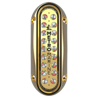 Metro Marine Not Qualified for Free Shipping Metro Marine High-Output Elongated Vertical Mount Light #F-BME1-V-FS-45