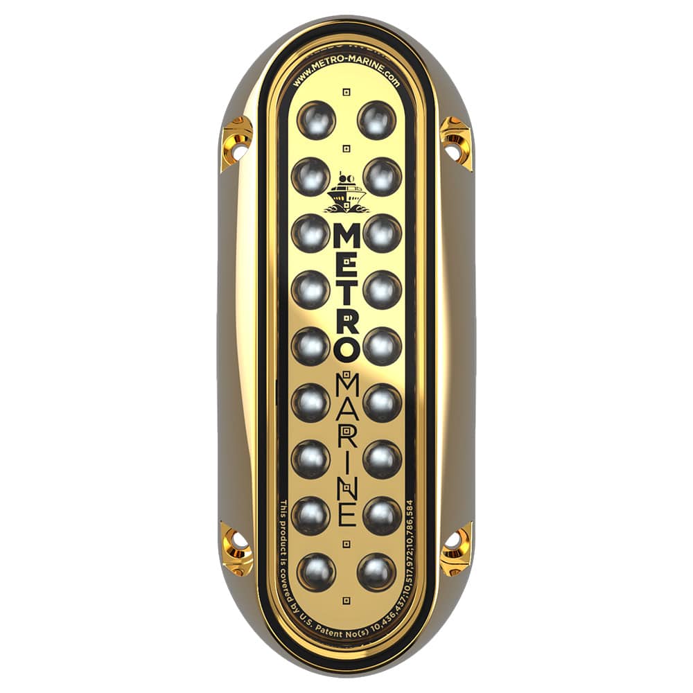 Metro Marine Not Qualified for Free Shipping Metro Marine High-Output Elongated Vertical Mount Light #F-BME1-V-G3-45