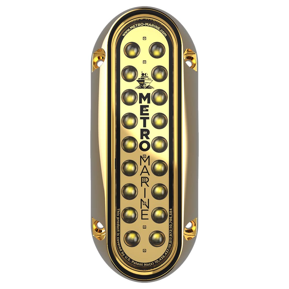 Metro Marine Not Qualified for Free Shipping Metro Marine High-Output Elongated Vertical Mount Light #F-BME1-V-W3-45