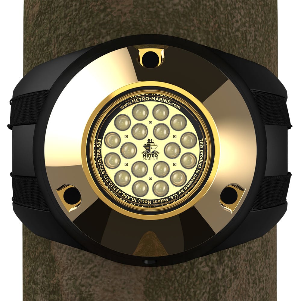 Metro Marine Not Qualified for Free Shipping Metro Marine High-Output Piling Mount Underwater Light #F-PMR1-W3-45