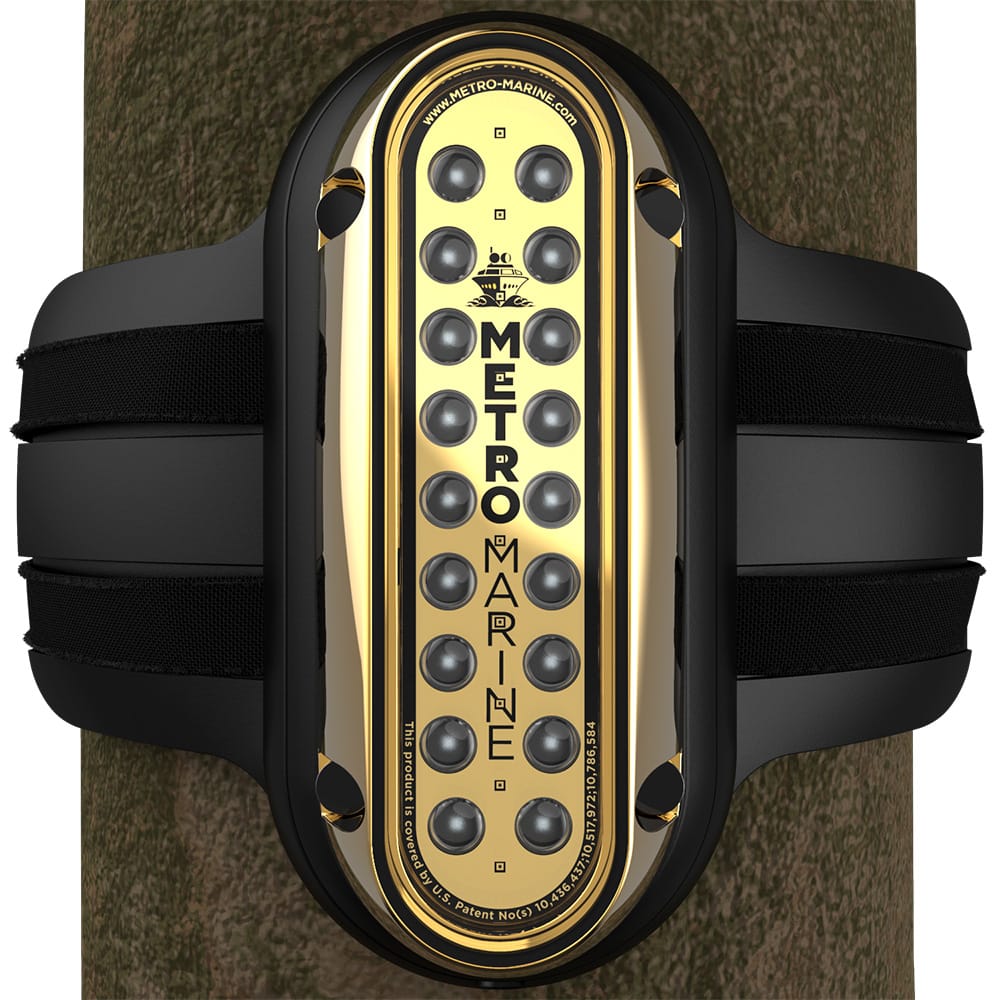Metro Marine Not Qualified for Free Shipping Metro Marine High-Output Vertical Piling Mount Light #F-PME1-V-B3-90