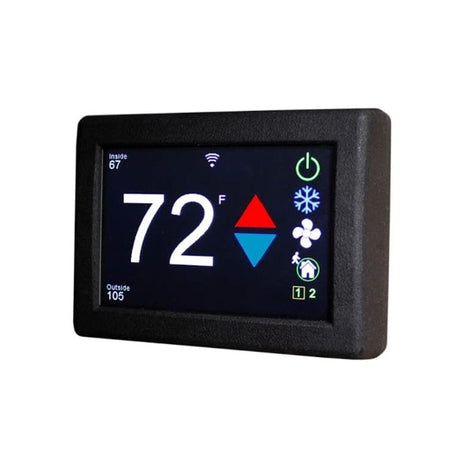 Micro-Air Not Qualified for Free Shipping Micro-Air Easy Touch RV Thermostat Black #ASY-357-X01