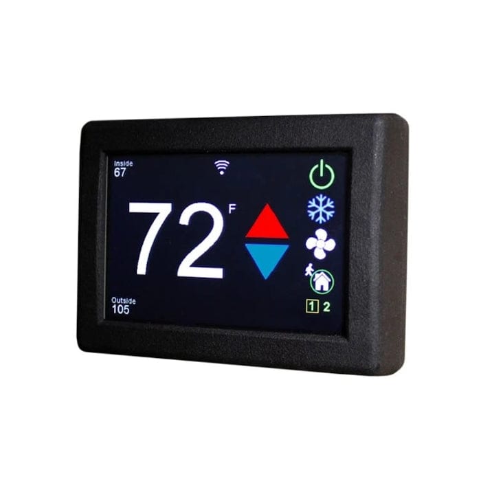 Micro-Air Not Qualified for Free Shipping Micro-Air Easy Touch RV Thermostat Black #ASY-357-X01