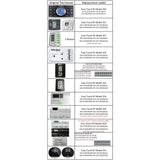 Micro-Air Not Qualified for Free Shipping Micro-Air Easytouch RV Control Display White #ASY-357-X02