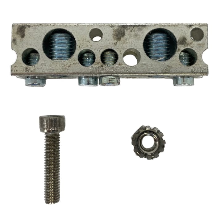 Midnight Solar Not Qualified for Free Shipping Midnight Solar Two 1/0 & Four #6 Wire Slots with Mount #MNSBBN