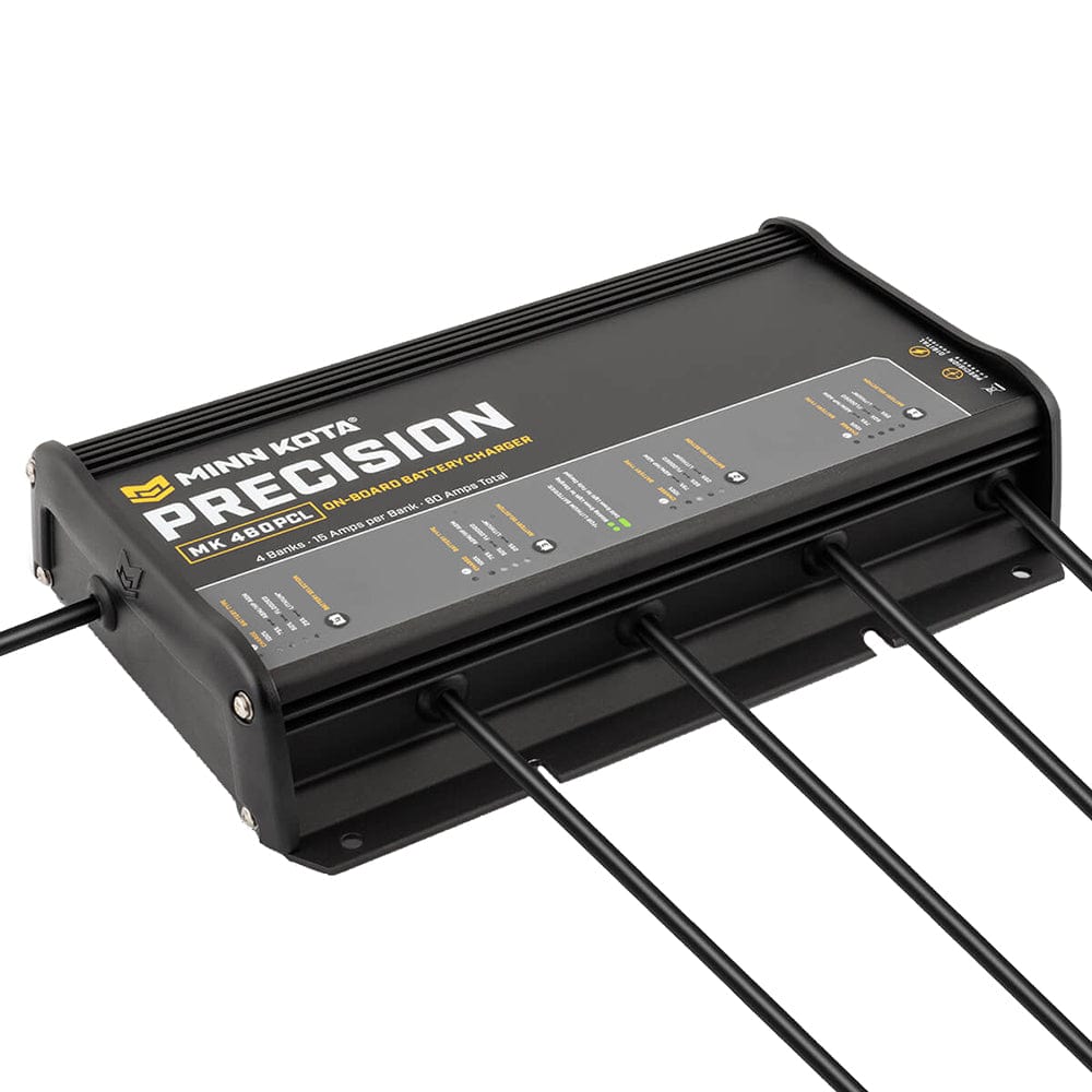 Minn Kota Qualifies for Free Shipping Minn Kota MK-460 PCL On-Board Charger 4-Bank 15a LI Optimized #1834604