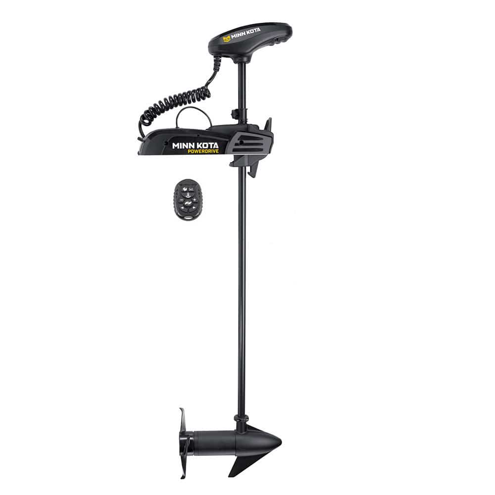 Minn Kota Not Qualified for Free Shipping Minn Kota Powerdrive 55/DSC/MR 12v 55 lb 54" with Remote Reman #1377621