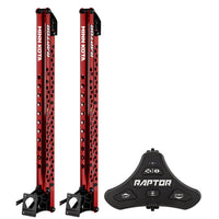 Minn Kota Not Qualified for Free Shipping Minn Kota Raptor Bundle 8' Red Active Anchor & Footswitch #1810622/PAIR