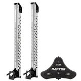 Minn Kota Not Qualified for Free Shipping Minn Kota Raptor Bundle 8' Silver Active Anchor & Footswitch #1810623/PAIR