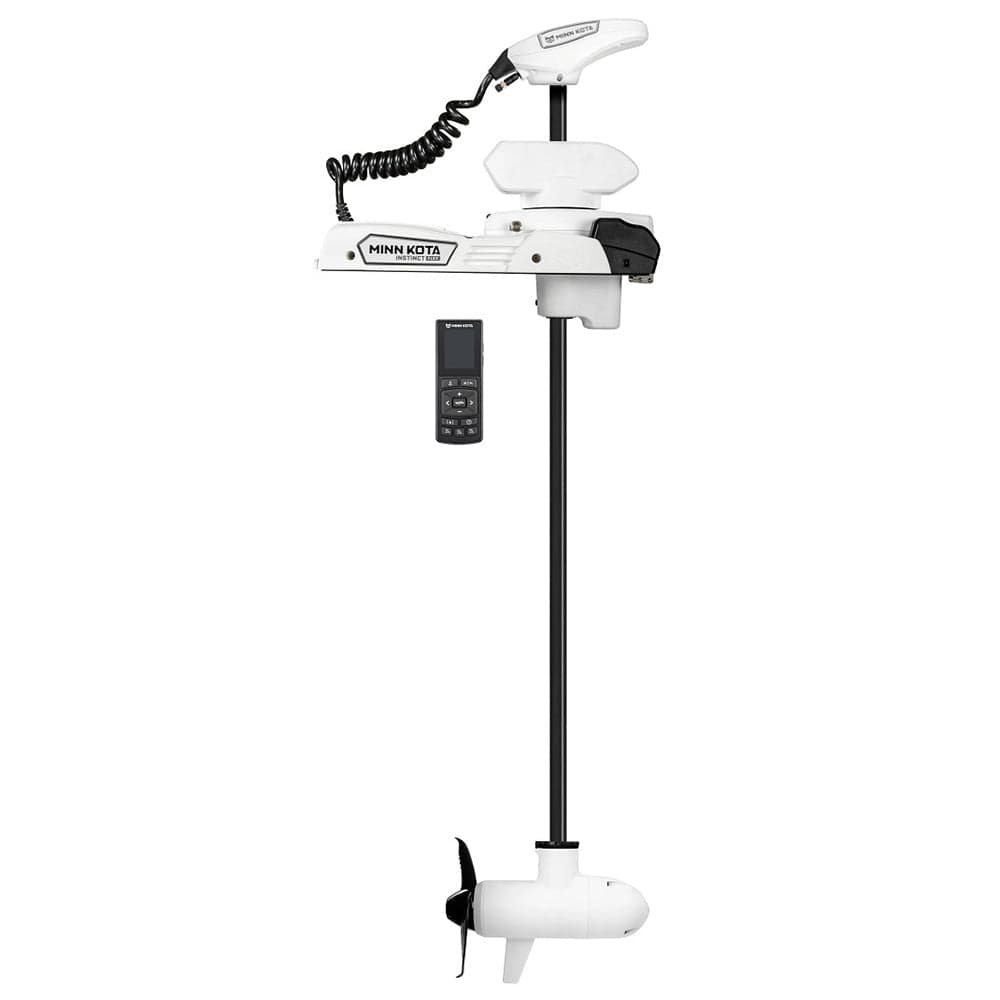 Minn Kota Not Qualified for Free Shipping Minn Kota Riptide Instinct Quest 90/115 with Remote 24/36v 60" White #1358560