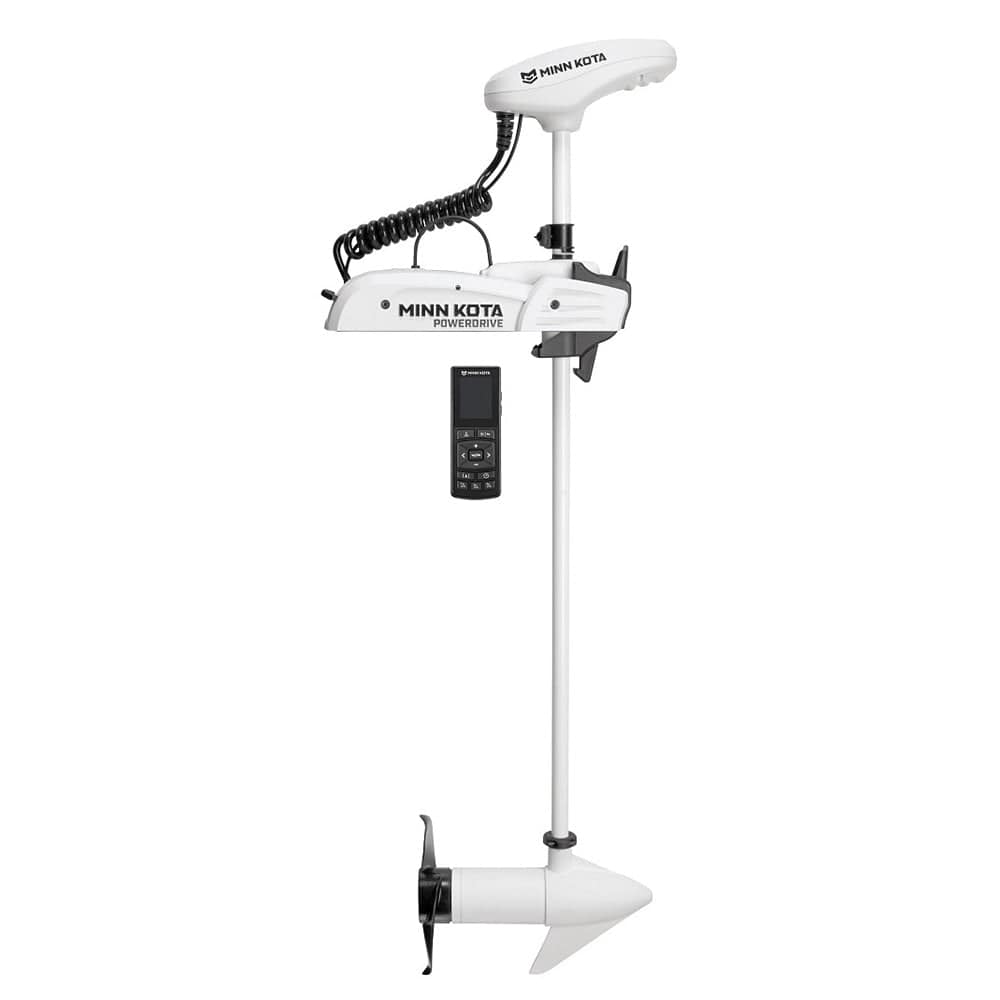 Minn Kota Not Qualified for Free Shipping Minn Kota Riptide Powerdrive 55/WR 12v 55 lb 54" Wired Remote Reman #1377656
