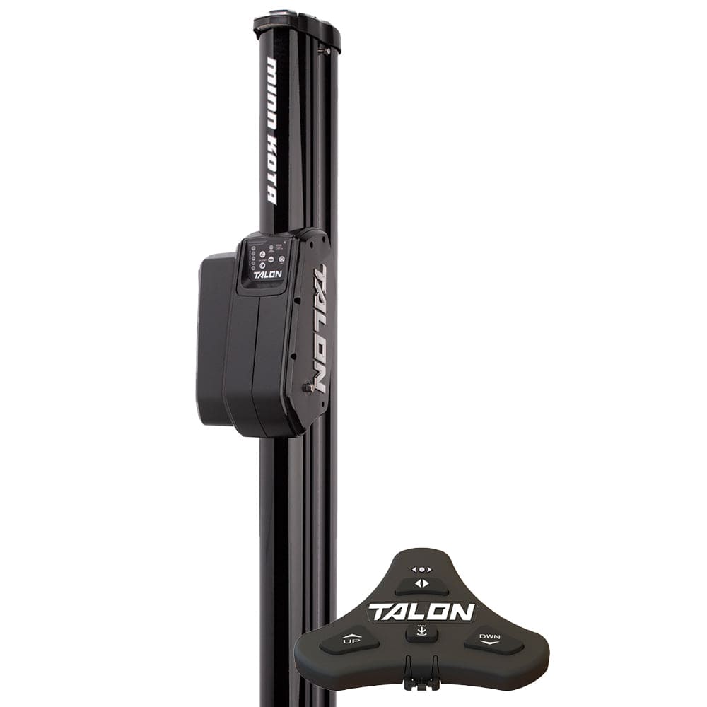 Minn Kota Not Qualified for Free Shipping Minn Kota Talon Bluetooth 8' Anchor with Foot Pedal Black #1810432/PEDAL