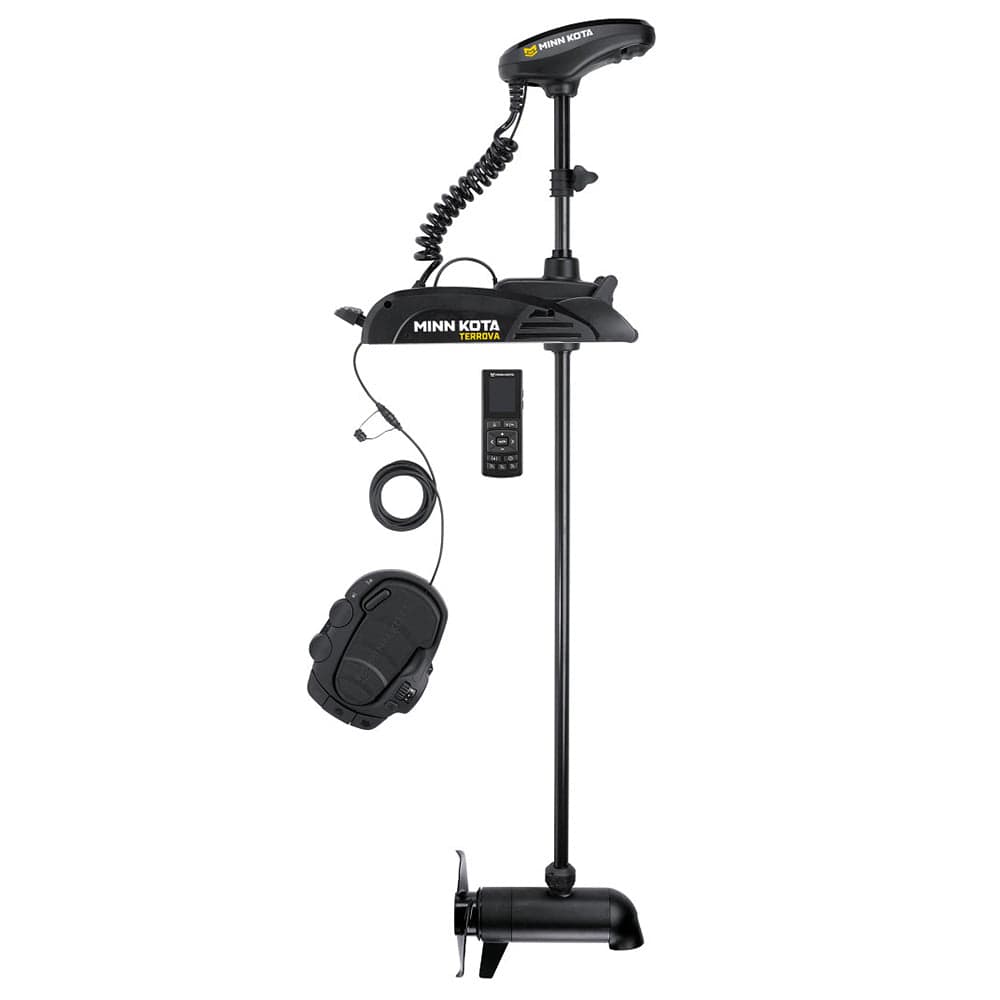 Minn Kota Not Qualified for Free Shipping Minn Kota Terrova 112 Dual Spectrum CHIRP with Remote 36v 112lb 60" #1358310