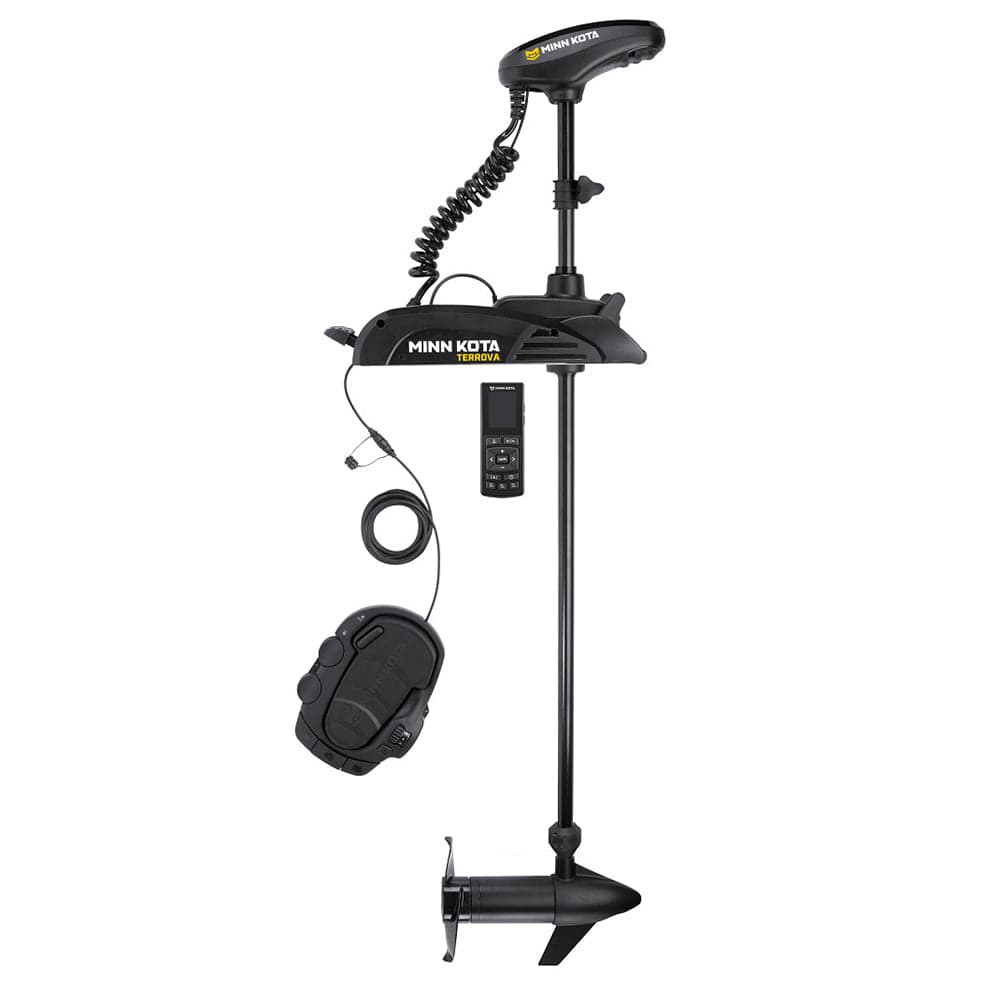 Minn Kota Not Qualified for Free Shipping Minn Kota Terrova 55 Dual Spectrum CHIRP with Remote 12v 55lb 54" #1358356