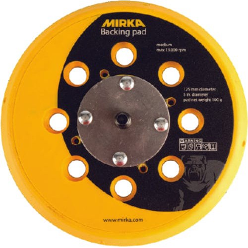 Mirka Abrasives Qualifies for Free Shipping Mirka Abrasives 5" Grip 28 Hole Vacuum Pad #915GV28
