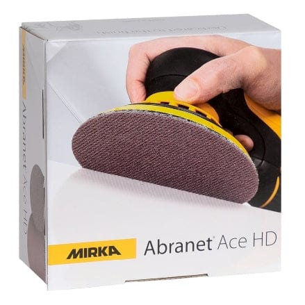 Mirka Abrasives Qualifies for Free Shipping Mirka Abrasives Abranet Ace 6" Grip 120g 50-pk #AC241120
