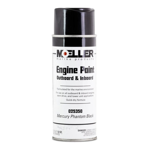 Moeller Qualifies for Free Ground Shipping Moeller 1960-up Mercury Black Paint #025350