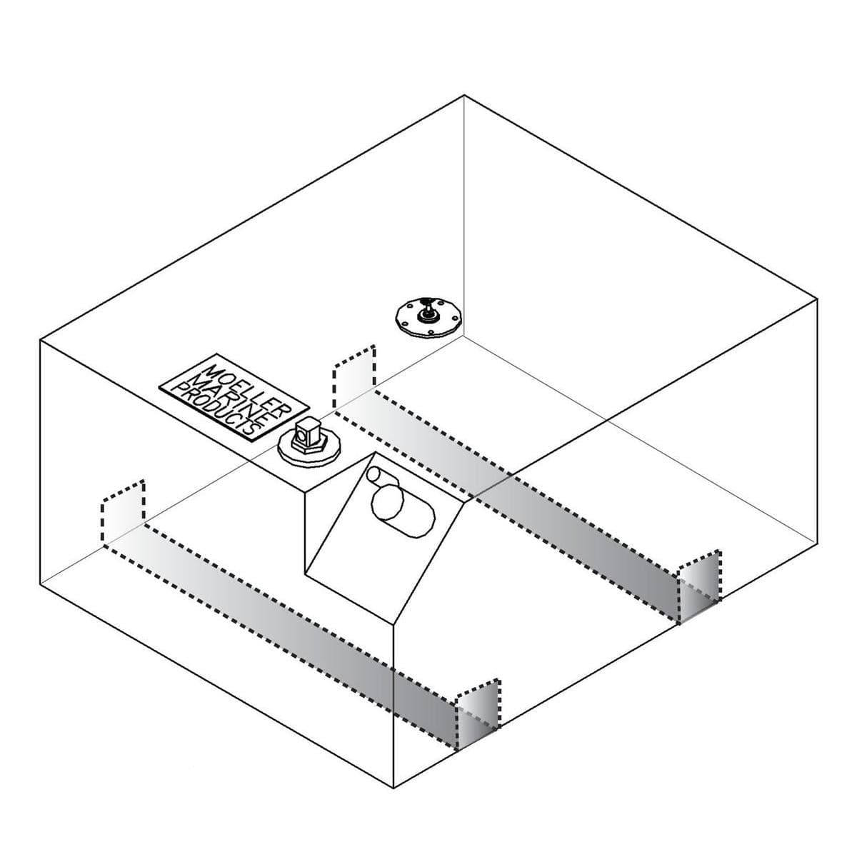 Moeller Qualifies for Free Shipping Moeller Adhesive Foam Tank Mounting Strips #035731-10