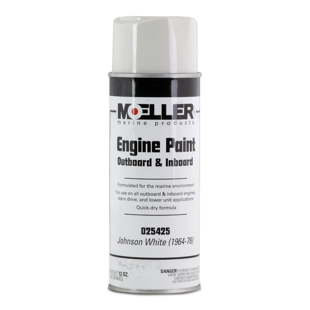 Moeller Qualifies for Free Ground Shipping Moeller Color Vision Paint 1964-1976 Johnson White #025425