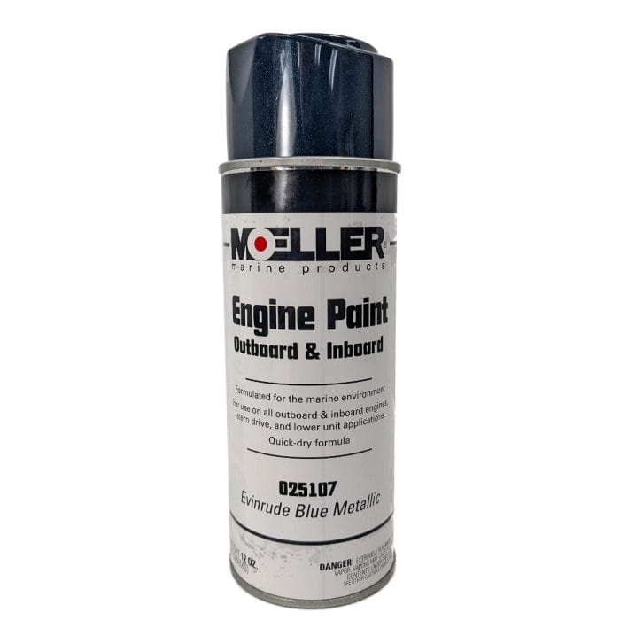 Moeller Qualifies for Free Ground Shipping Moeller Color Vision Paint Evinrude Blue #025107