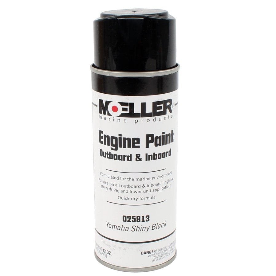 Moeller Qualifies for Free Ground Shipping Moeller Paint-Yamaha Shiny Black Touch-Up #025813