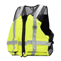 Mustang Survival Qualifies for Free Shipping Mustang Industrial Mesh Vest 4xl/5xl Hi-Vis #MV1254T3-239-4XL/5XL-279