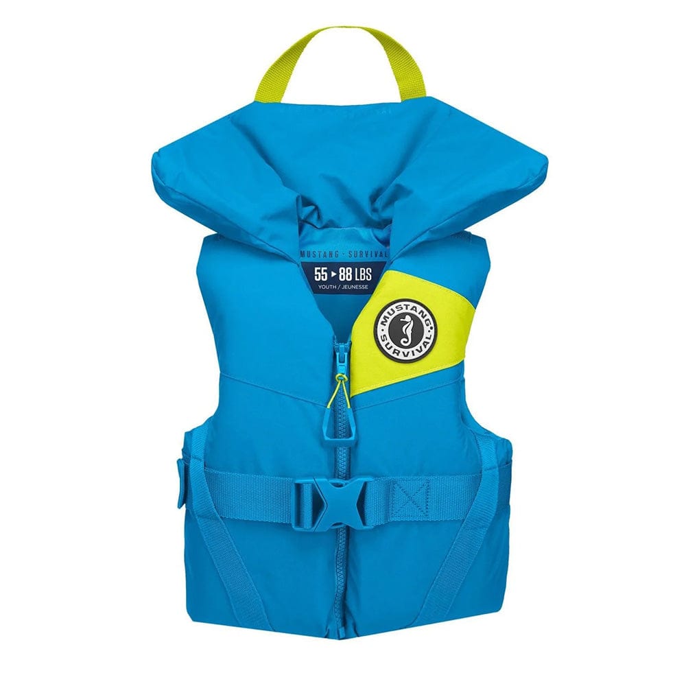 Mustang Survival Qualifies for Free Shipping Mustang Lil' Legends Youth Foam Vest Azure Blue #MV356002-268-0-216