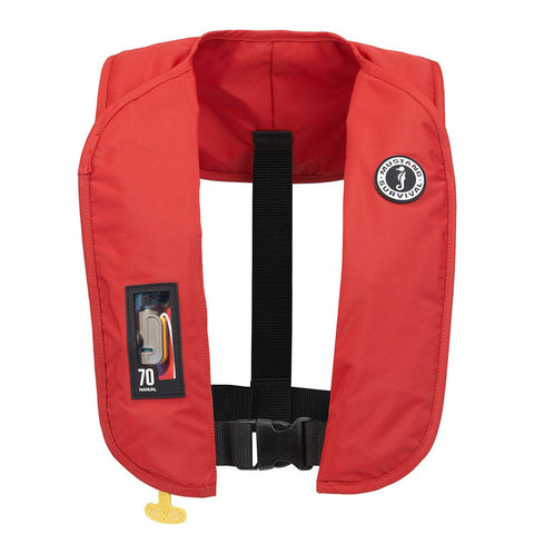 Mustang Survival Qualifies for Free Shipping Mustang MIT 70 Manual Inflatable PFD Red #MD4041-4-0-202