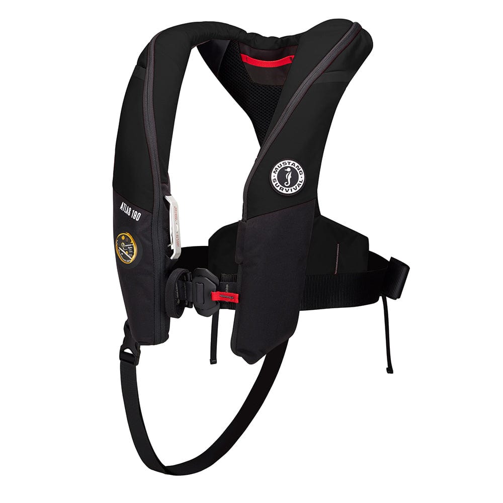 Mustang Survival Qualifies for Free Shipping Mustang Survival Atlas 190 DLX Open Ocean Inflatable PFD Black #MD3195E1-13-0