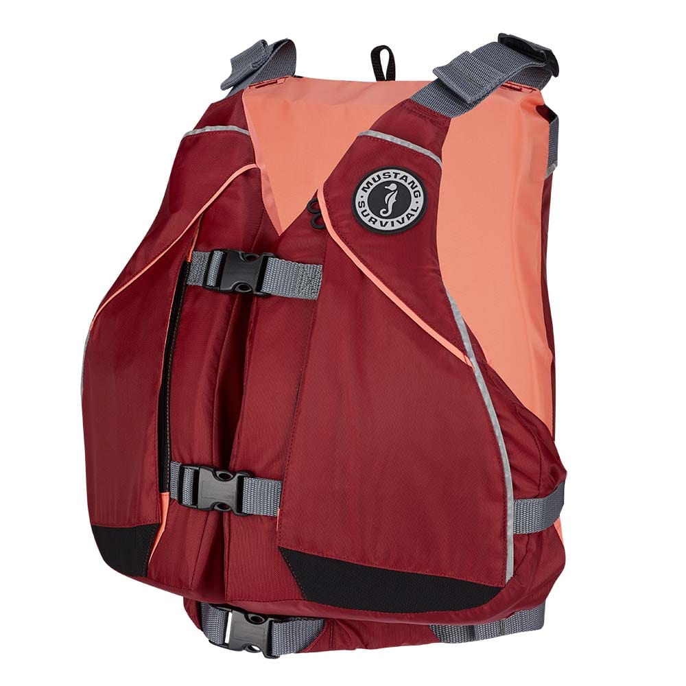 Mustang Survival Qualifies for Free Shipping Mustang Women's Moxie Foam Vest XL/2XL Merlot-Coral #MV807MMS-857-XL/XXL-253