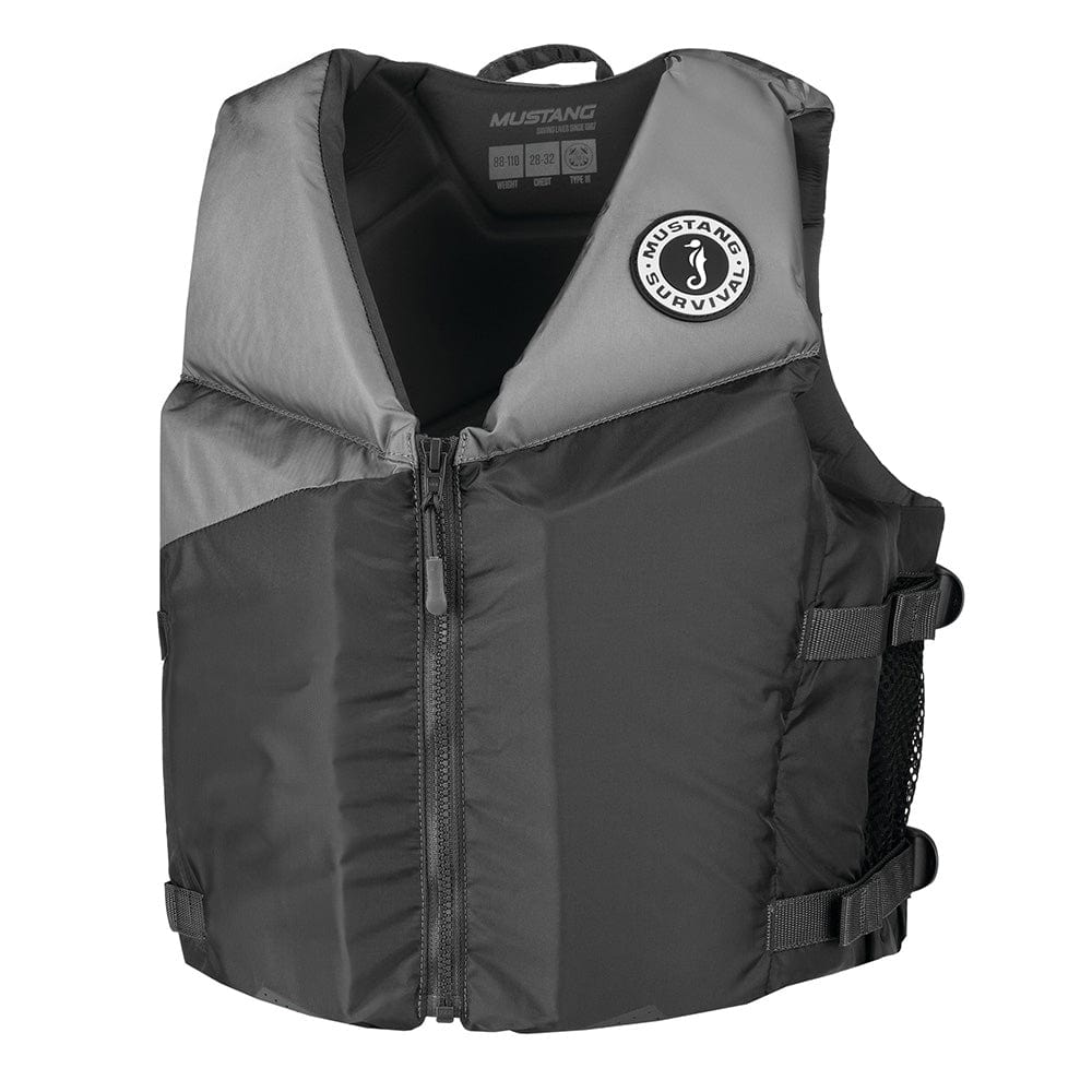 Mustang Survival Qualifies for Free Shipping Mustang Young Adult Rev Foam Vest Dark Grey/Grey #MV360002-812-0