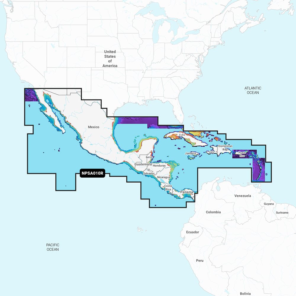Navionics Qualifies for Free Shipping Navionics Platinum+ NPSA010R Central America & Caribbean #010-C1459-40
