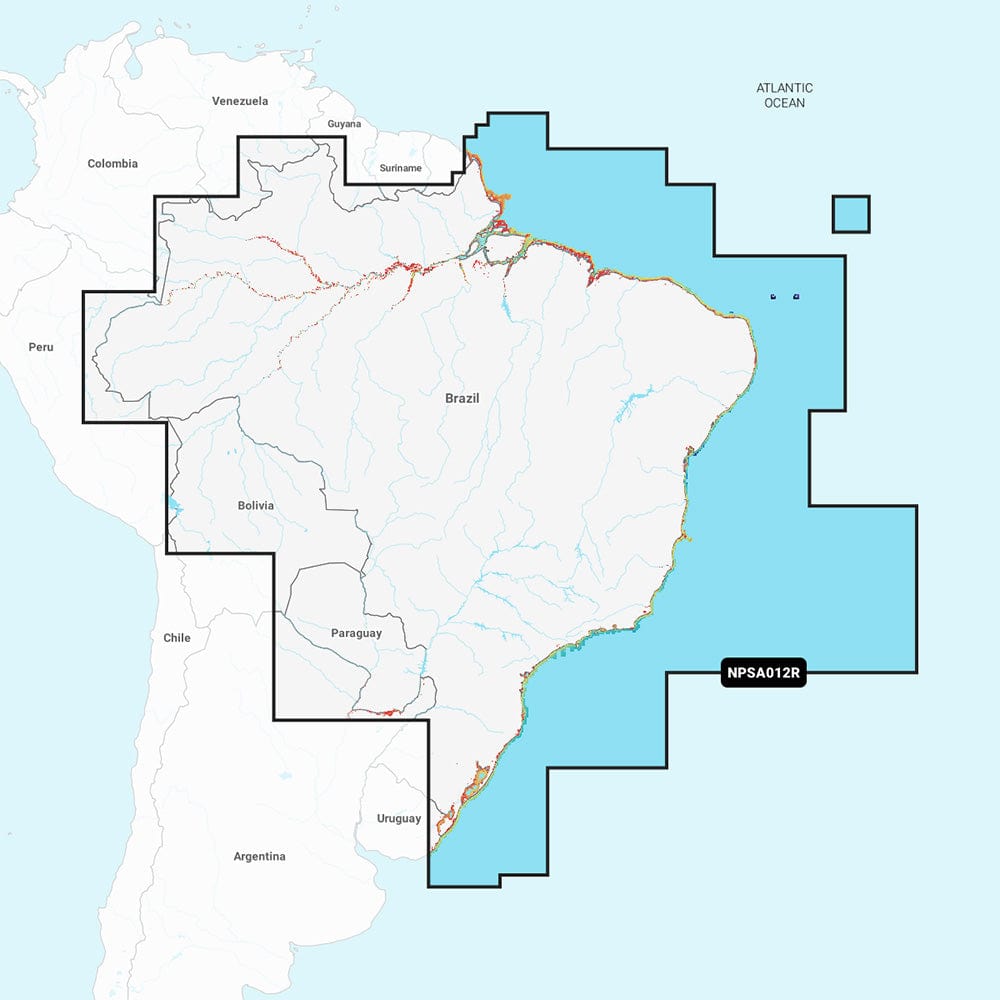 Navionics Qualifies for Free Shipping Navionics Platinum+ NPSA012R Brazil #010-C1461-40
