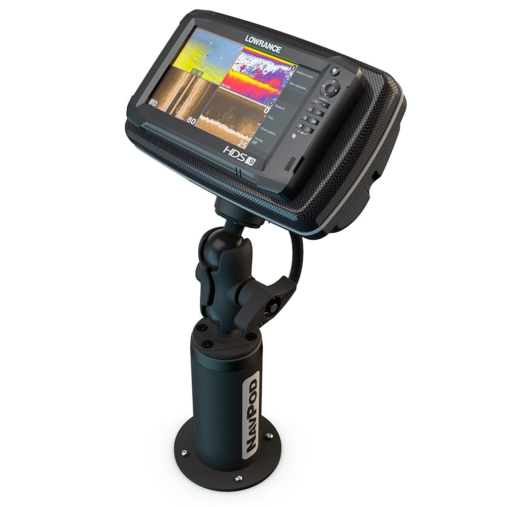 NavPod Not Qualified for Free Shipping NavPod Pedastal Pod with RAM Mount Precut for Lowrance #PEDRS4600-08-C