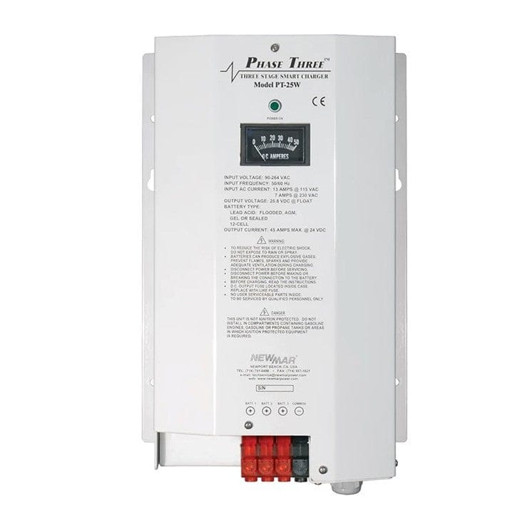 Newmar Qualifies for Free Shipping Newmar 24v 20a 3-Bank Battery Charger #PT-24-20