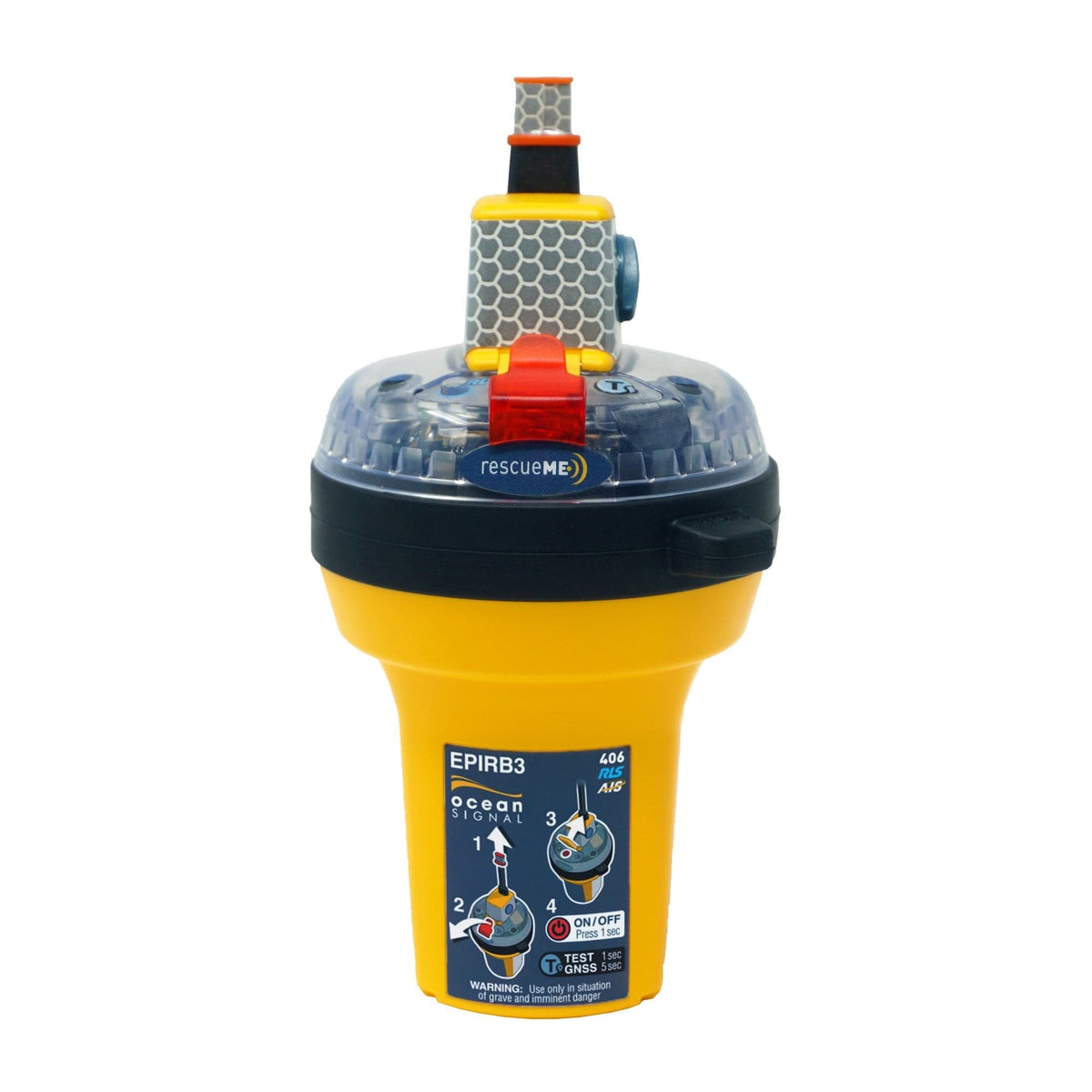 Ocean Signal Qualifies for Free Shipping Ocean Signal rescueME EPIRB3 Cat I with AIS and RLS #702S-03933