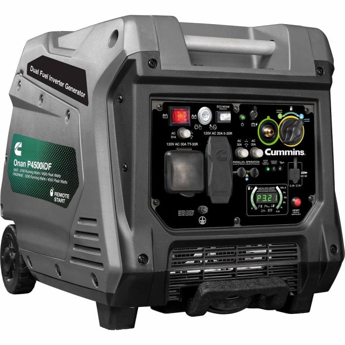 Onan Truck Freight - Not Qualified for Free Shipping Onan 4500w Inverter Generator Dualfuel #PD4500IDF