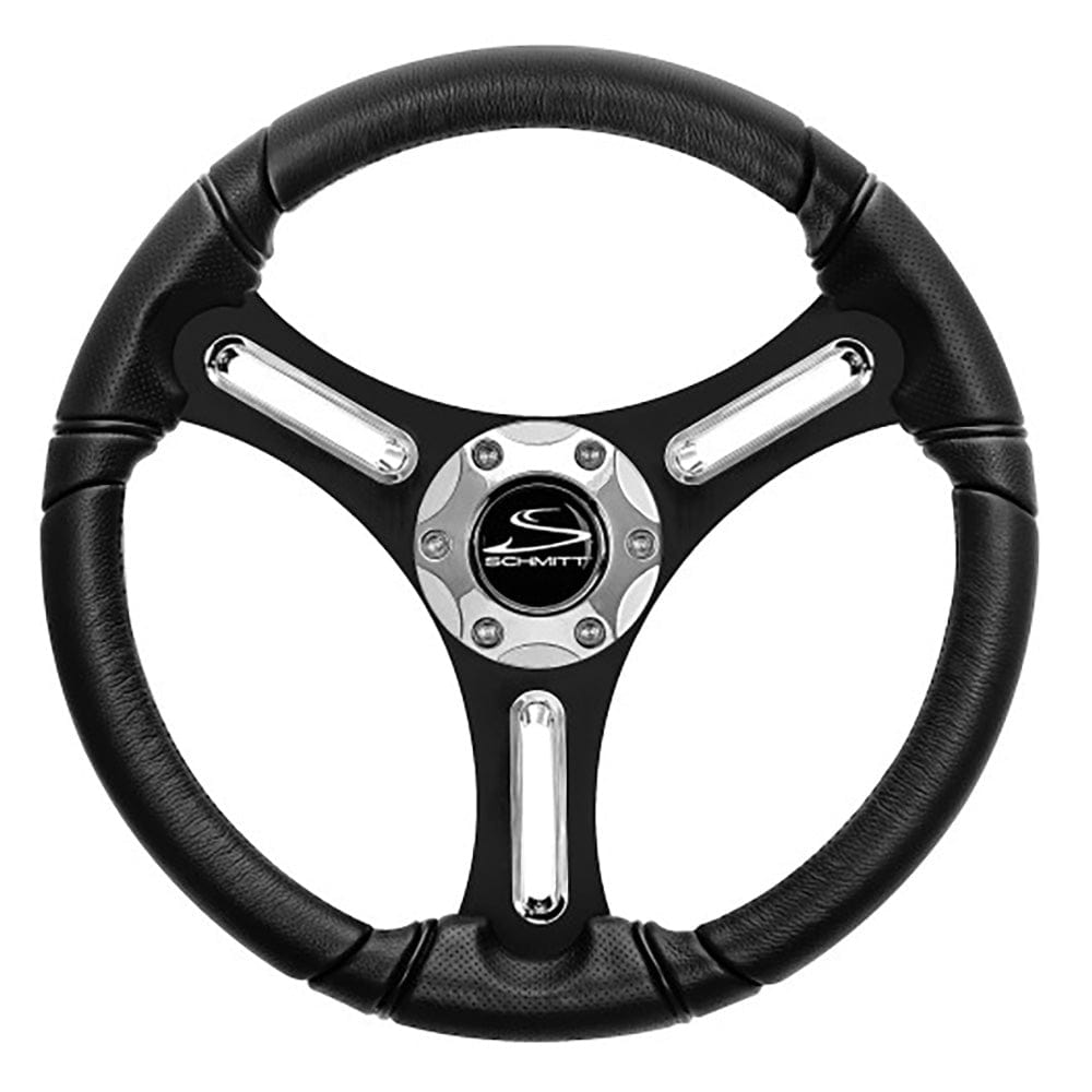 Ongaro Qualifies for Free Shipping Ongaro Torcello 14" 3/4" Tapered Shaft Black Brushed Spokes #PU031104-12R