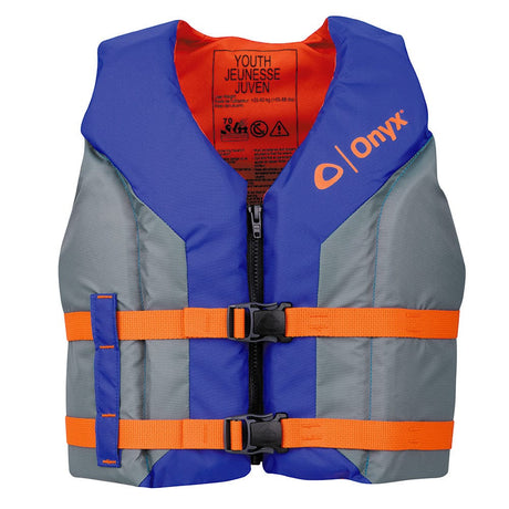 Onyx Outdoor Qualifies for Free Shipping Onyx Shoal All Adventure Youth Life Jacket Blue #121000-500-002-26