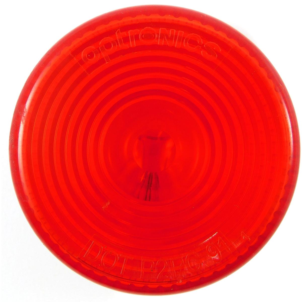 Optronics Qualifies for Free Shipping Optronics Red 2" Sealed Round Marker-Clearance Light #MC53RS